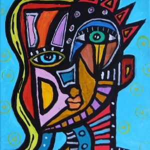 DOWN LOW Original 11x14 Inch Painting