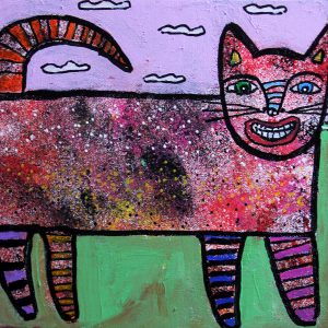 NO MORE SHELTERS Original 11x14 Inch Painting