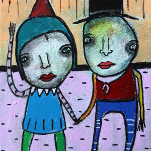 PEACE BE WITH YOU Original 11x14 Inch Painting