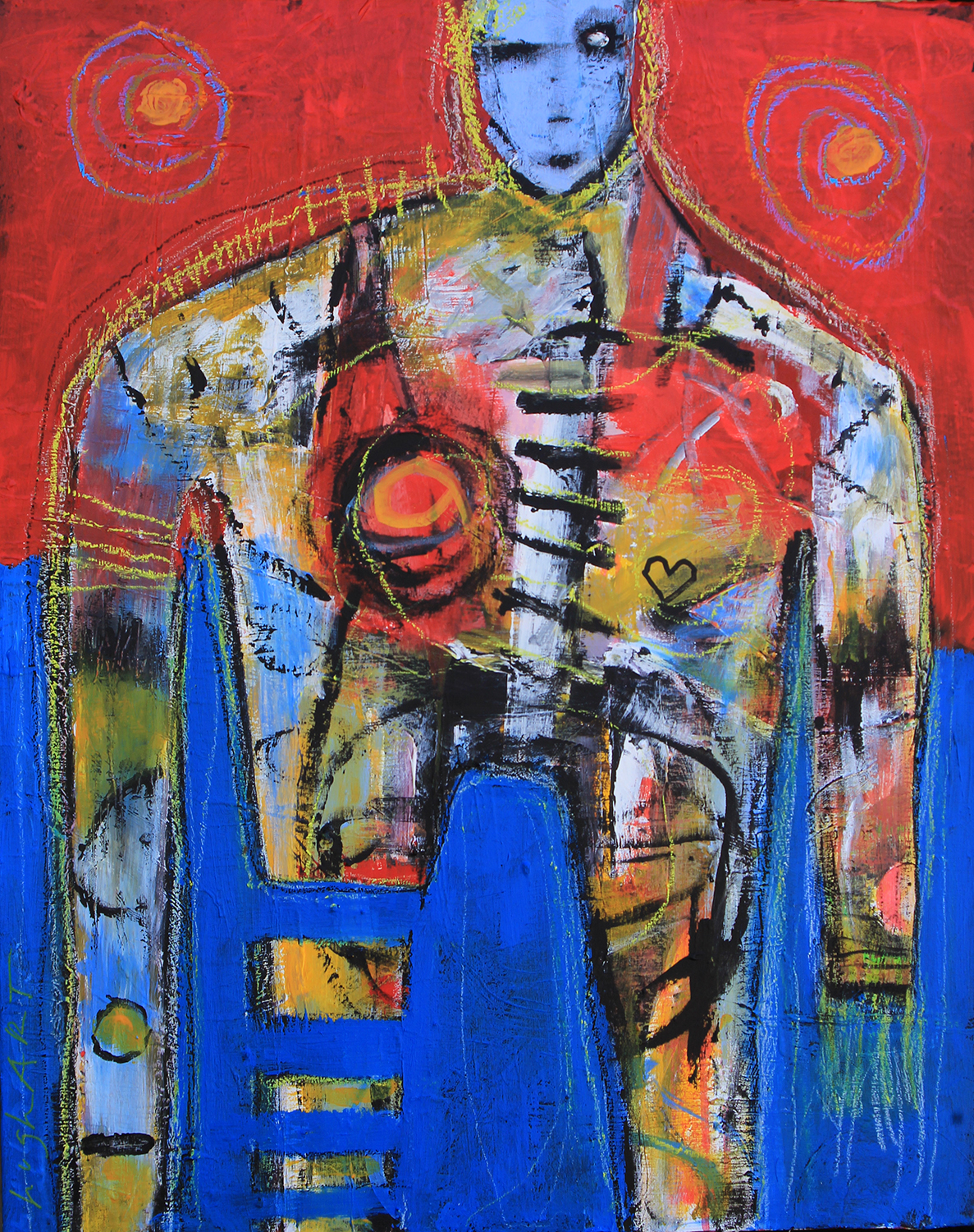 Jeff Hughart Tribal Painting