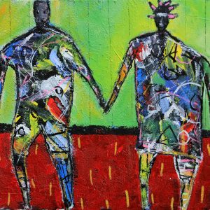 NO PROBLEMS HERE Original 16x20 Inch Painting