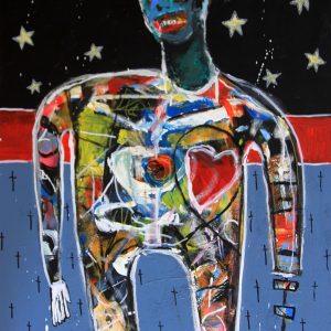 "NOT WHAT IT SEEMED" Original 24x30 Inch Painting