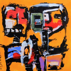 SERUM LEVELS Original 16x16 Inch Painting