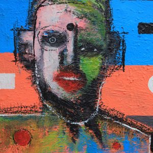 "ACROSS THE UNIVERSE" Original 24x36 Inch Painting