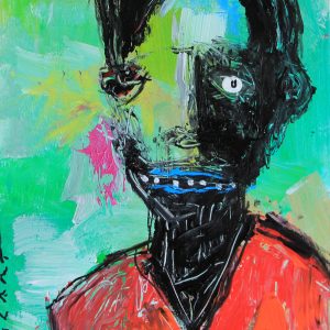 "TOTAL ECLIPSE" Original 11x14 Inch Painting