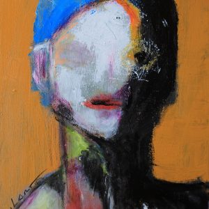 "UNCERTAIN" Original 16x20 Inch Painting