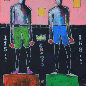 "CHAMPS" Original 30x40 Inch Painting